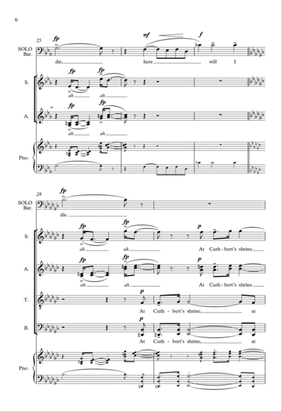 Pilgrimage Song Pilgrimage Song Choir scores gallery preview page 6