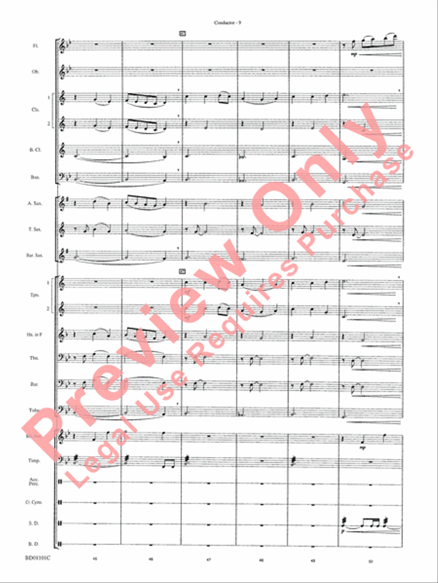 Slane Concert Band scores gallery preview page 12