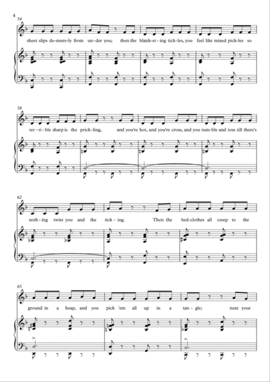 Love Unrequited - Iolanthe (D Minor) Bass Voice scores gallery preview page 5
