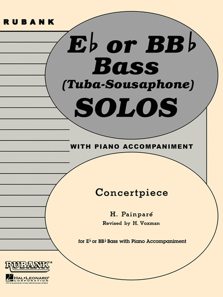Concert Piece - Bass (Tuba) Solos With Piano
