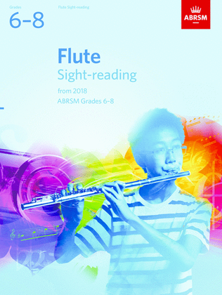 Book cover for Flute Sight-Reading Tests, ABRSM Grades 6-8