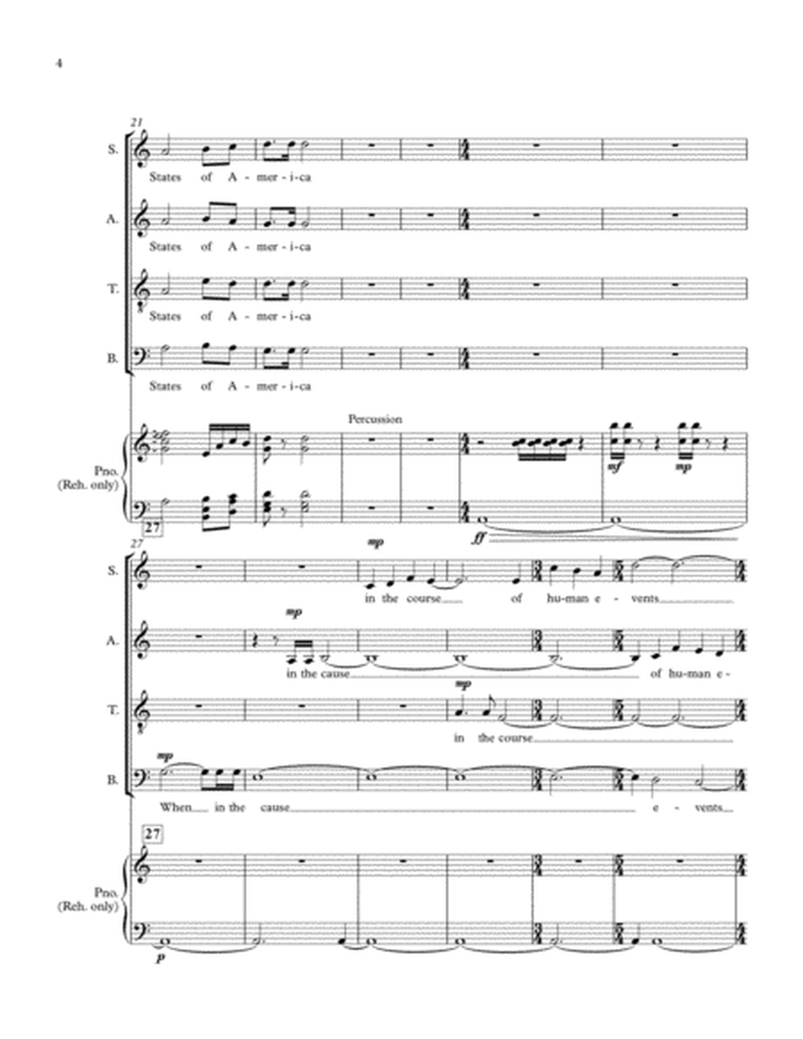 Of The People - Piano/Vocal Score image number null