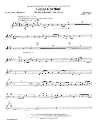 Conga Rhythm: 2nd B-flat Trumpet