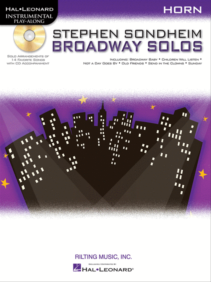 Stephen Sondheim - Broadway Solos