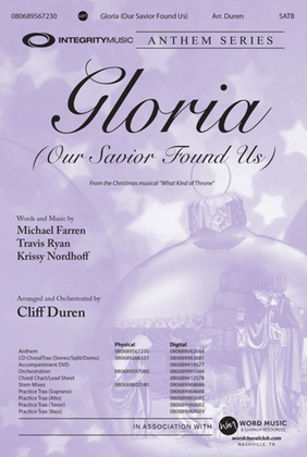 Book cover for Gloria (Our Savior Found Us) - Orchestration