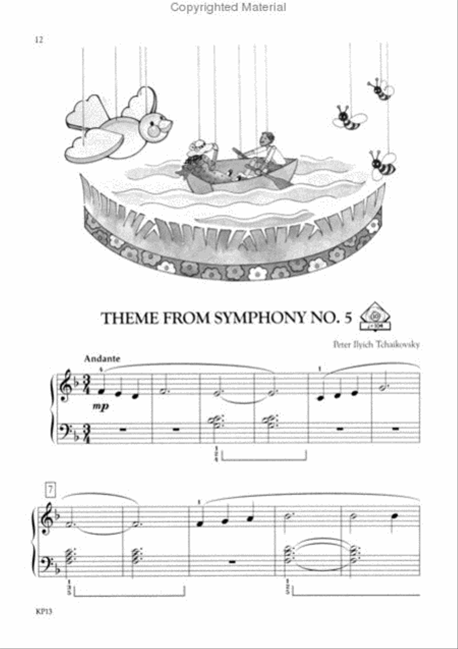 Bastien Play-Along Classics, Book 1 Piano Method scores gallery preview page 3