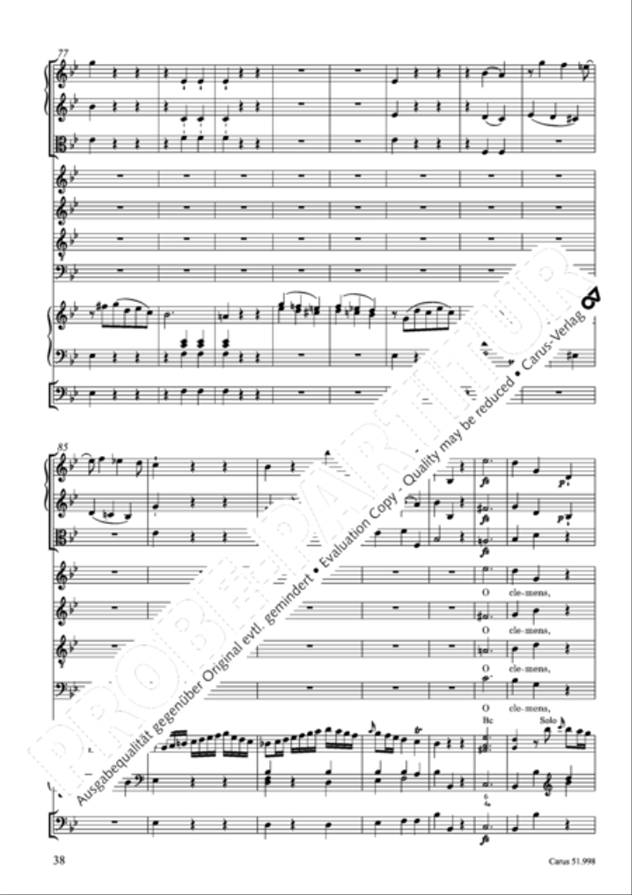 Salve Regina in g 4-Part scores gallery preview page 39