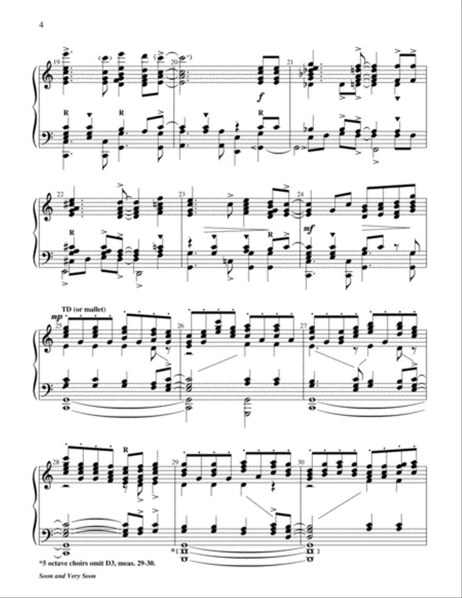 Soon and Very Soon Soon and Very Soon 5-Octaves scores gallery preview page 4