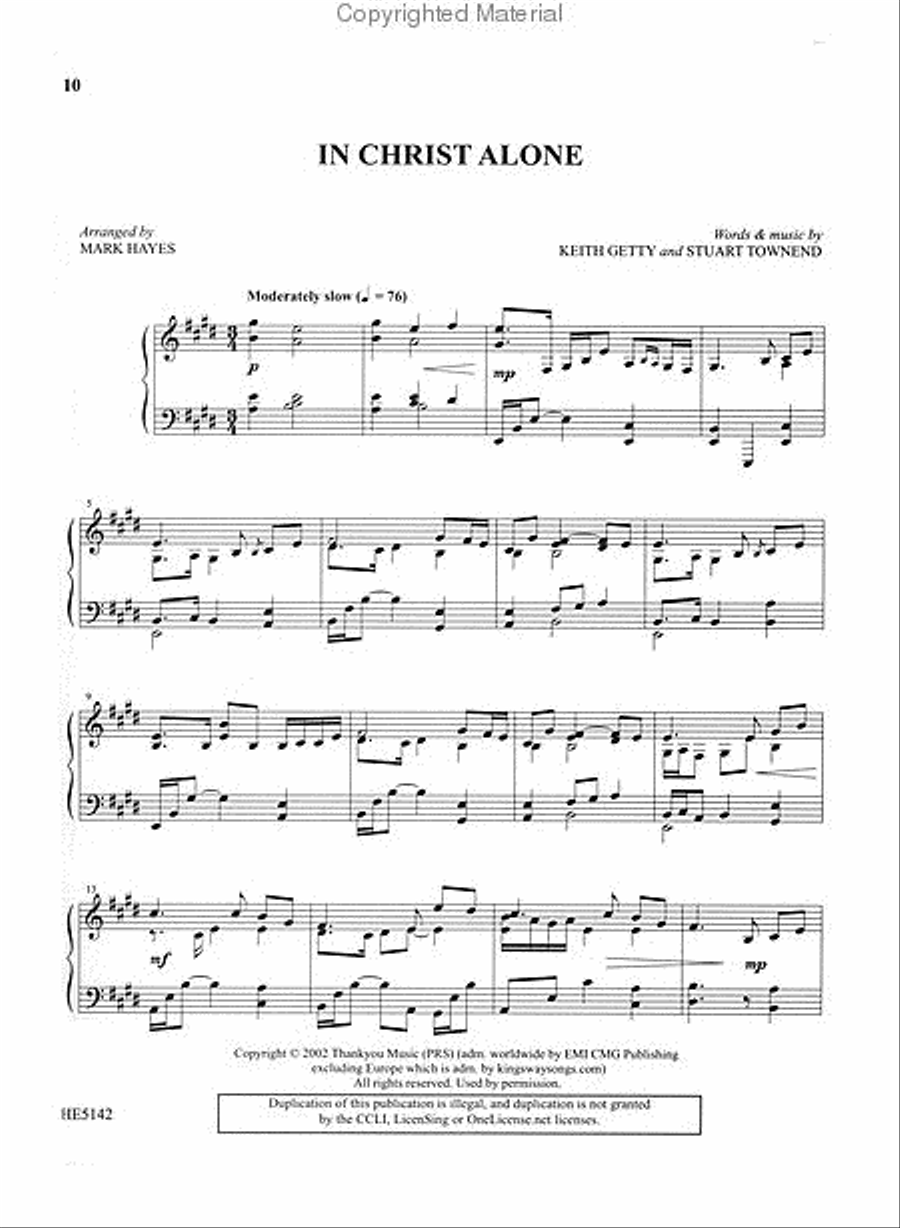 The Best of Mark Hayes – Volume 2 Piano Solo scores gallery preview page 3