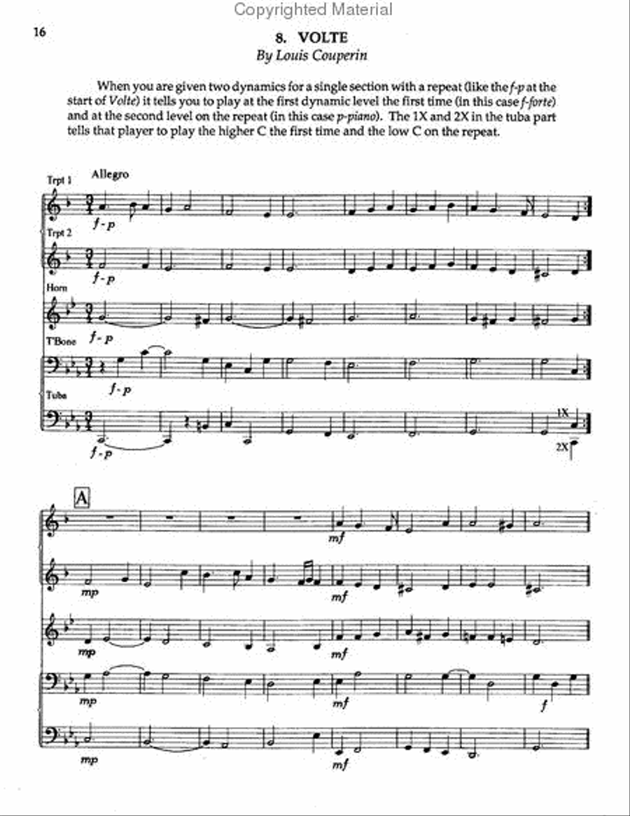 Progressive Brass Quintet Brass Quintet scores gallery preview page 9