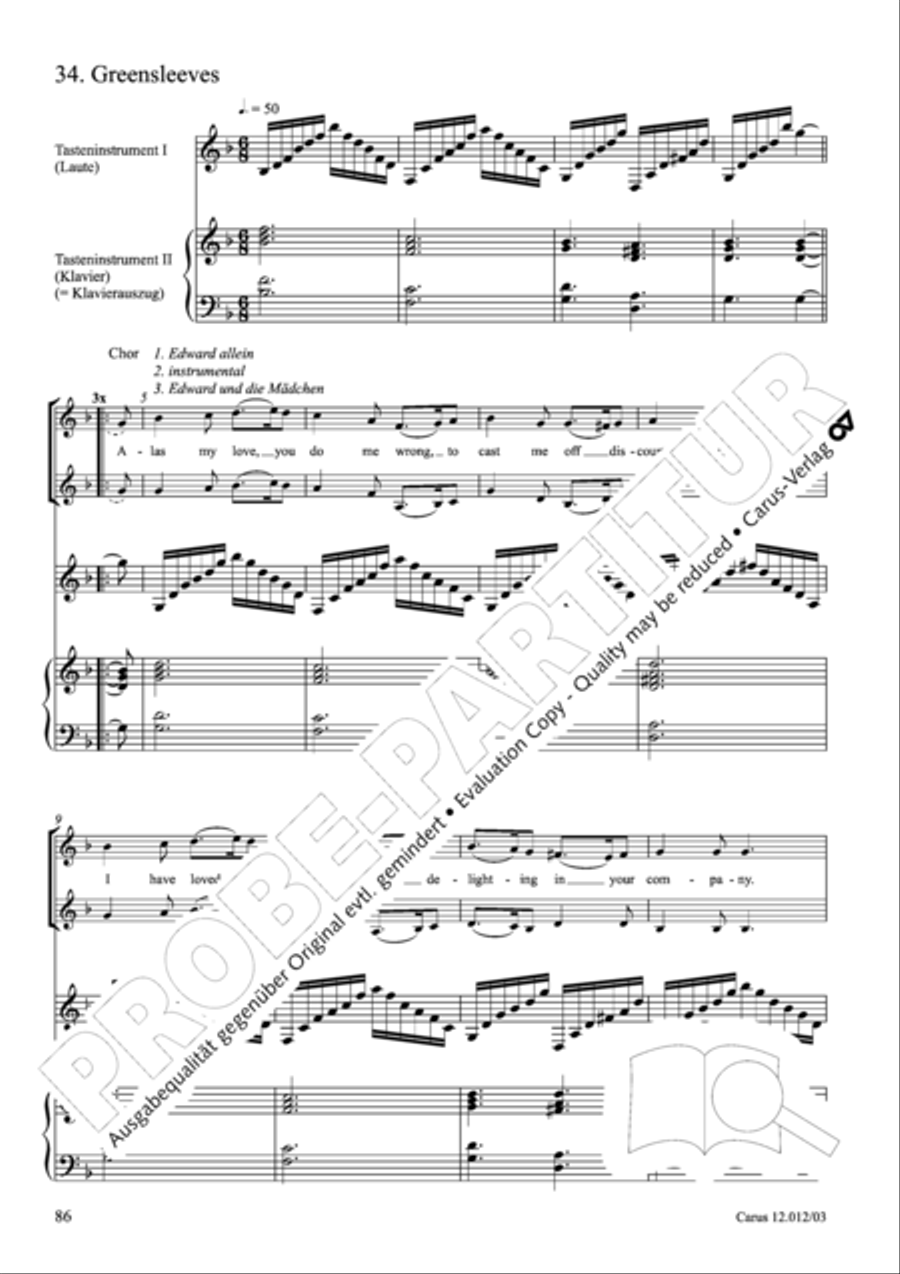 London Dreams 3-Part scores gallery preview page 87