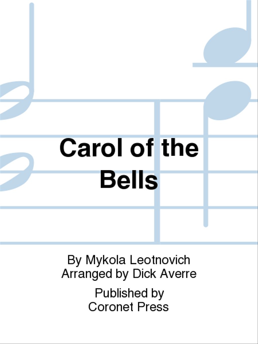 Carol of the Bells by Mykola Leontovich Chamber Music - Sheet Music
