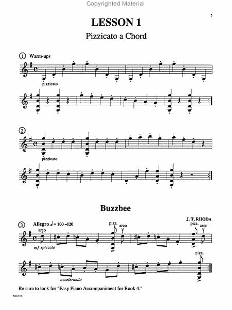 The ABCs of Violin for the More Advanced Violin scores gallery preview page 2