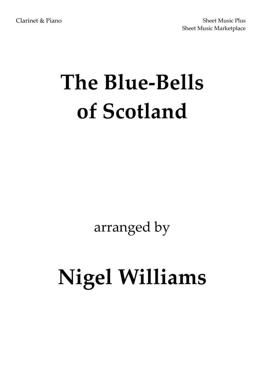 The Blue-Bells of Scotland, for Clarinet and Piano image number null