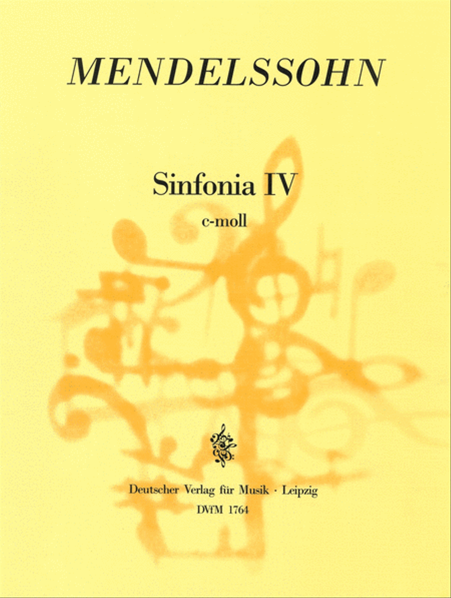 Sinfonia IV in C minor MWV N 4