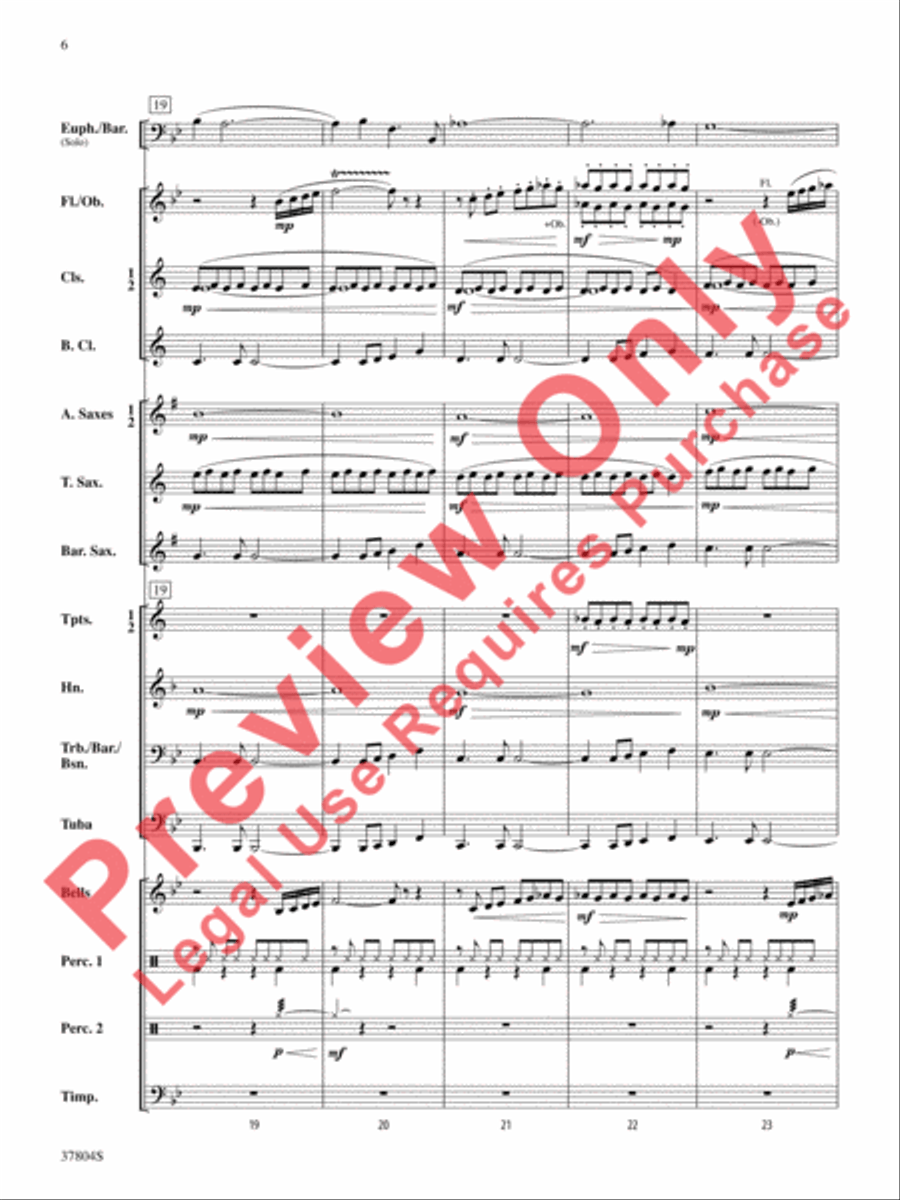 UFO UFO Concert Band scores gallery preview page 7
