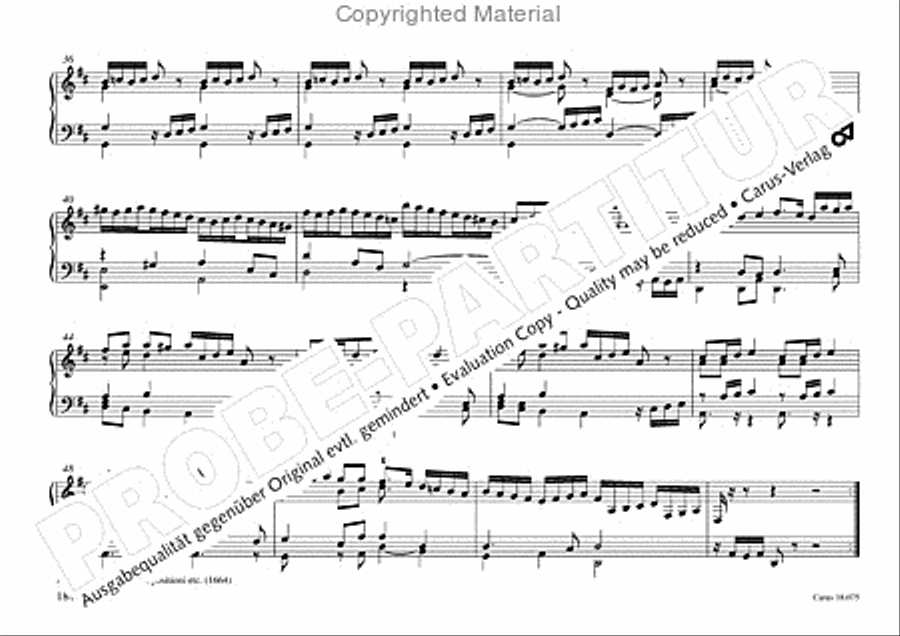 Freiburger Orgelbuch: Stammteil Organ Solo scores gallery preview page 185