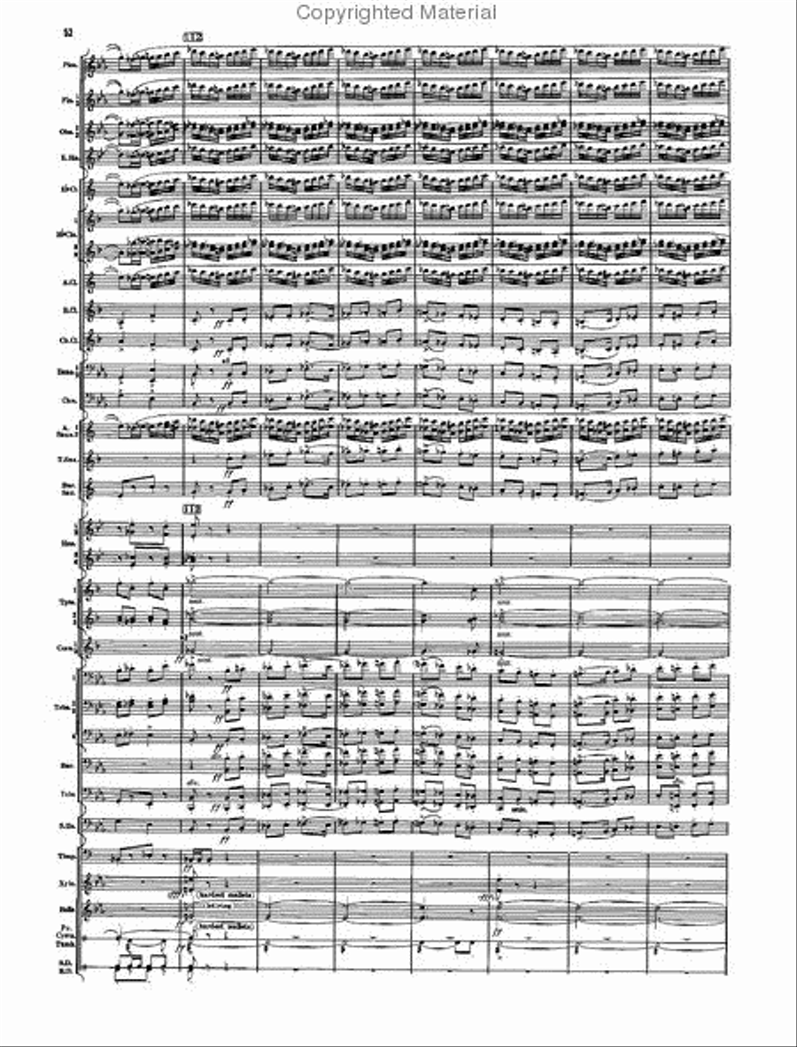 Armenian Dances, Part II Concert Band scores gallery preview page 50
