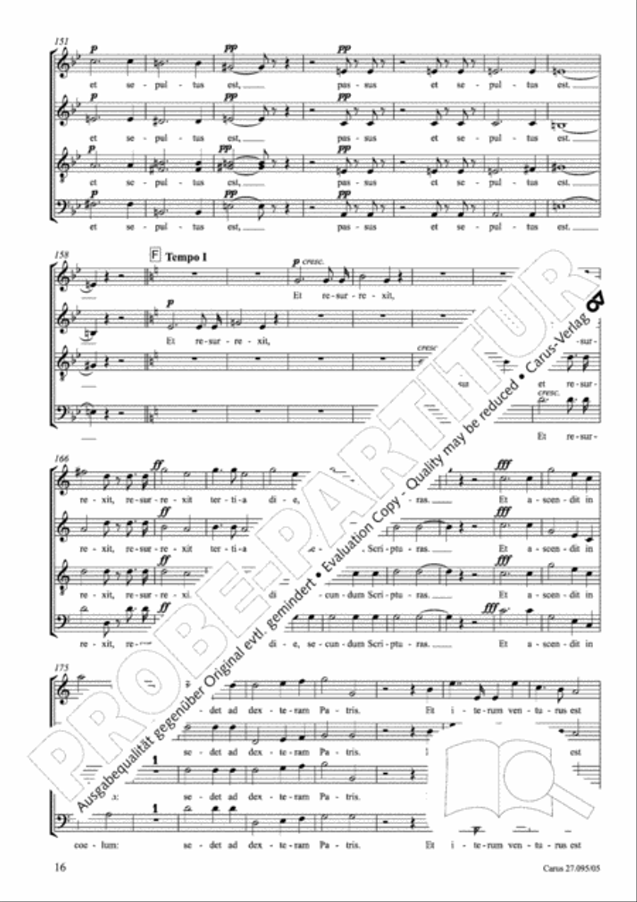 Messe solennelle de sainte Cecile Messe solennelle de sainte Cecile STB scores gallery preview page 17