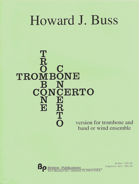 Trombone Concerto band set image number null