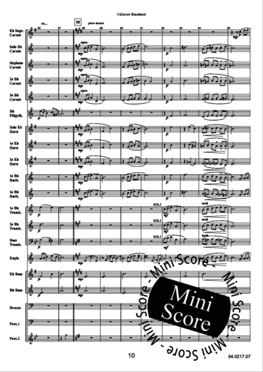 For Fans Only Brass Band scores gallery preview page 12