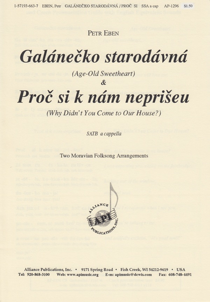Galanecko Starodavna and Proc Si K Nam Nepriseu image number null