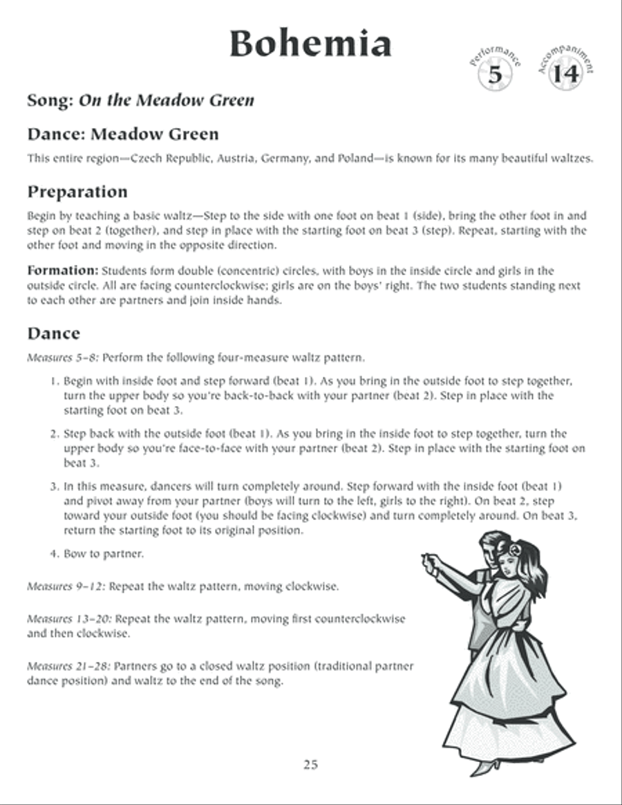 Sing and Dance Around the World, Book 2 Unison Choir scores gallery preview page 26