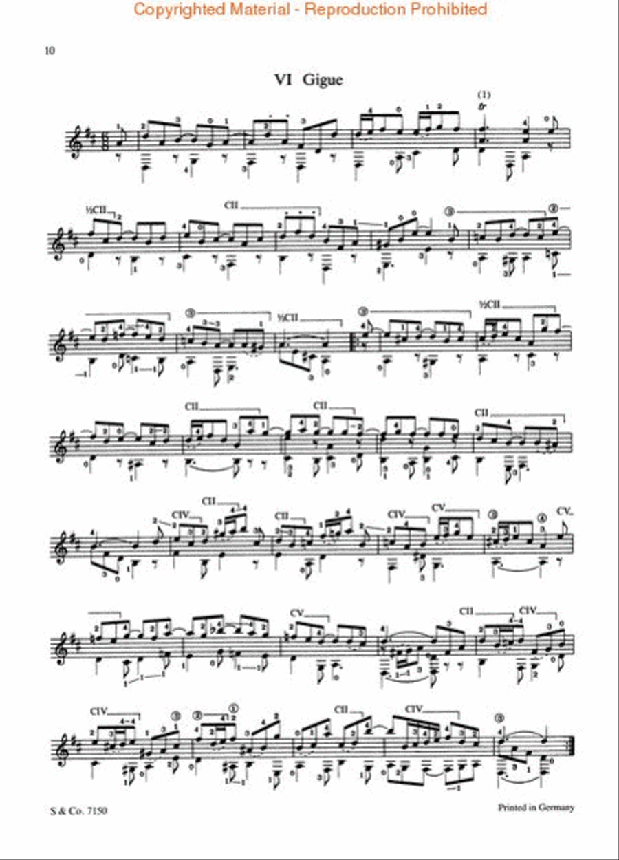 Cello-Suite No. 1, BWV 1007 Cello scores gallery preview page 4