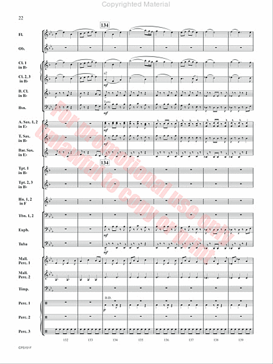 Jumpstart Concert Band scores gallery preview page 23