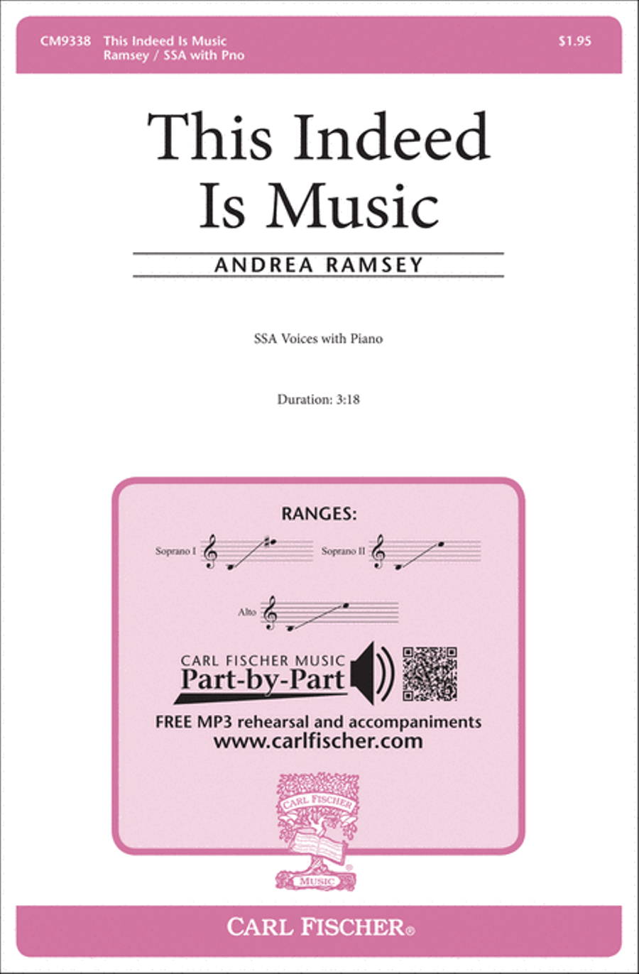 This Indeed Is Music SSA scores gallery preview page 1