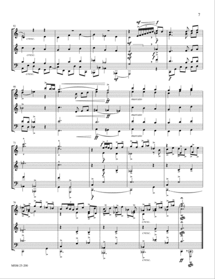 The First Noel (The First Nowell) Brass Quintet scores gallery preview page 4