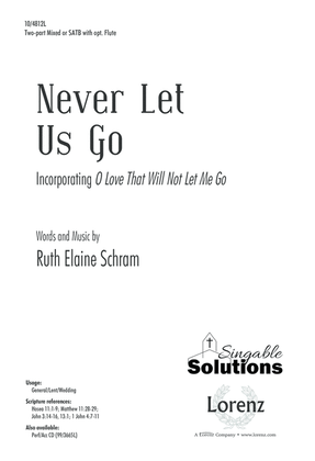 Book cover for Never Let Us Go
