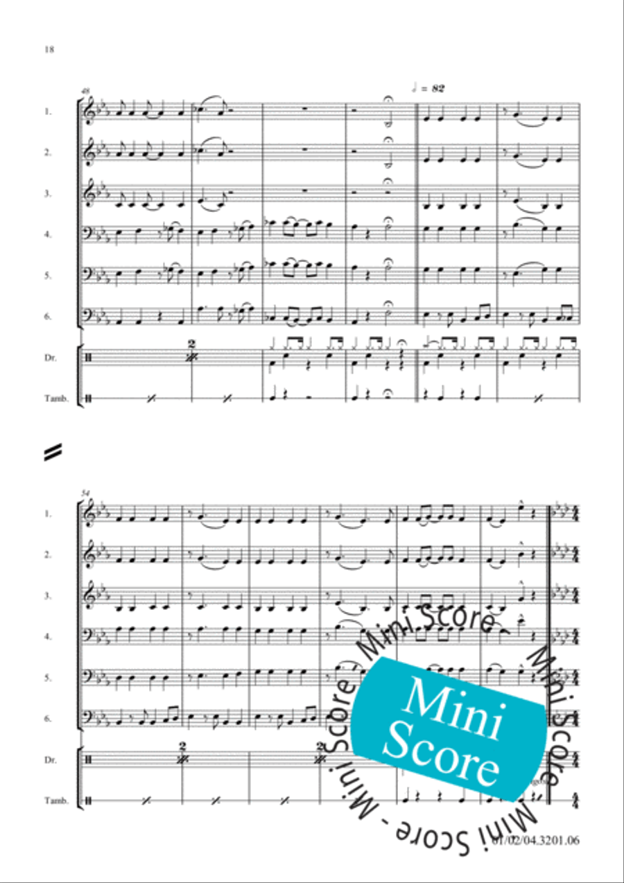 In Good Spirit In Good Spirit Concert Band scores gallery preview page 22