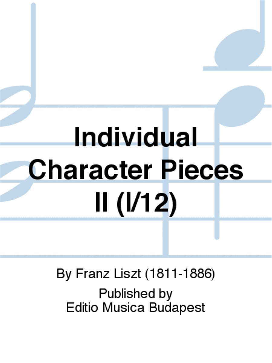 Individual Character Pieces II (I/12) Chamber Music scores gallery preview page 1