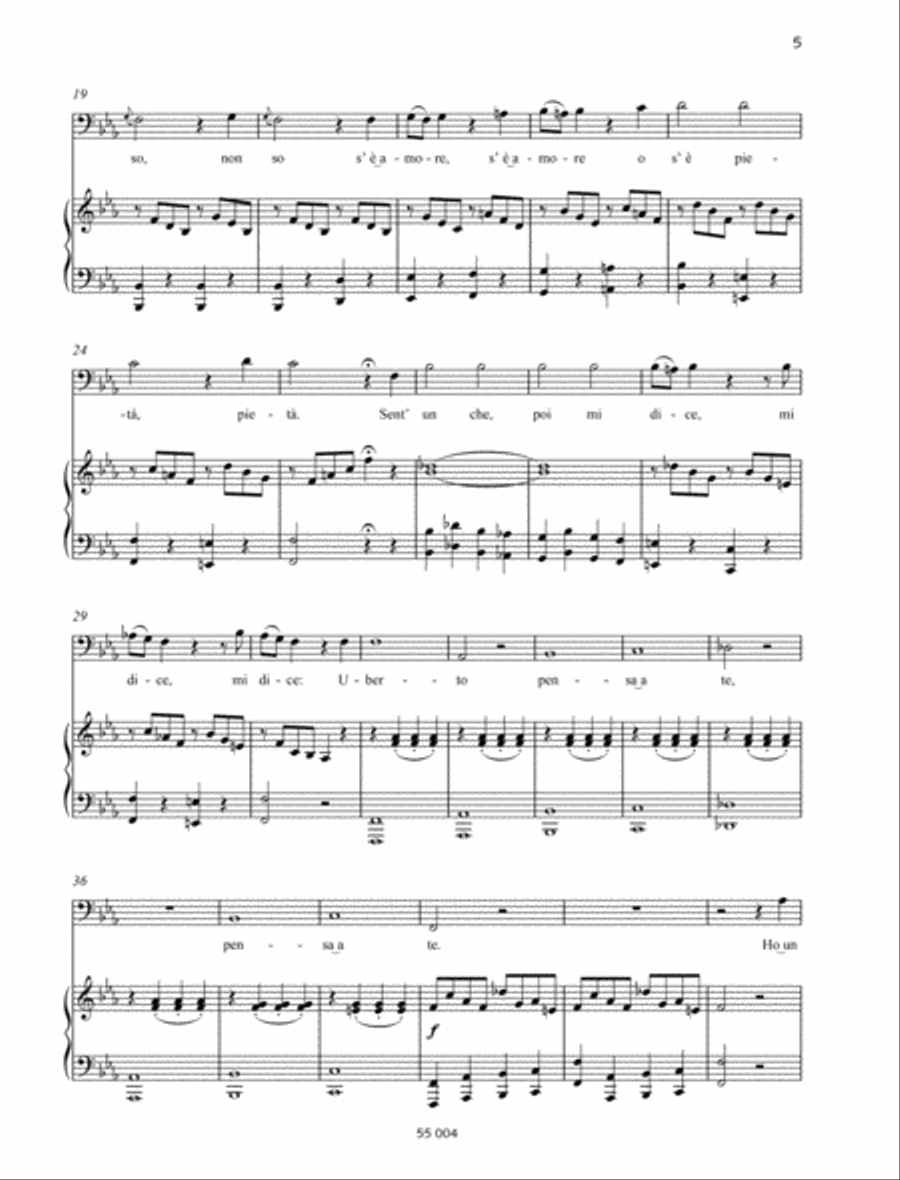 Son imbrogliato io già Bass Voice scores gallery preview page 2