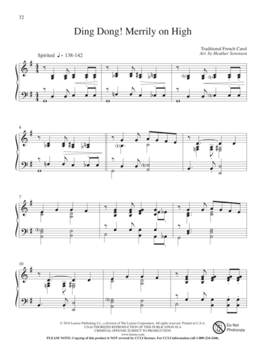 Christmas Fantasia Christmas Fantasia Piano Solo scores gallery preview page 17