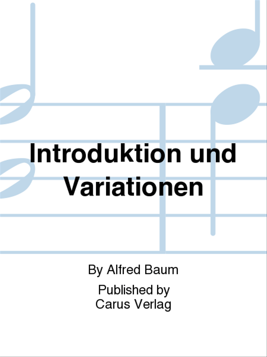 Introduktion und Variationen