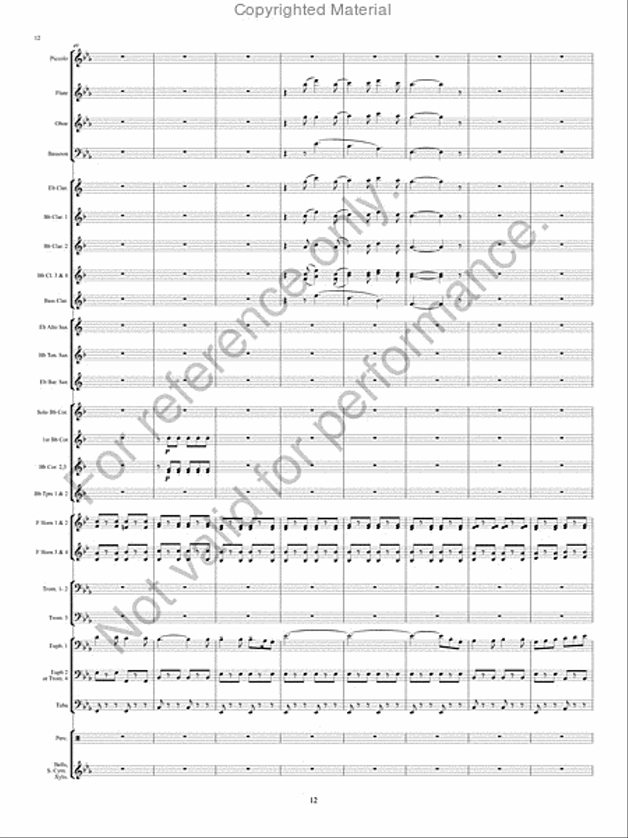 The Pirates of Penzance The Pirates of Penzance Concert Band scores gallery preview page 13