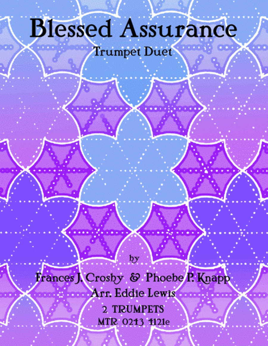 Blessed Assurance Trumpet Hymn Duet image number null