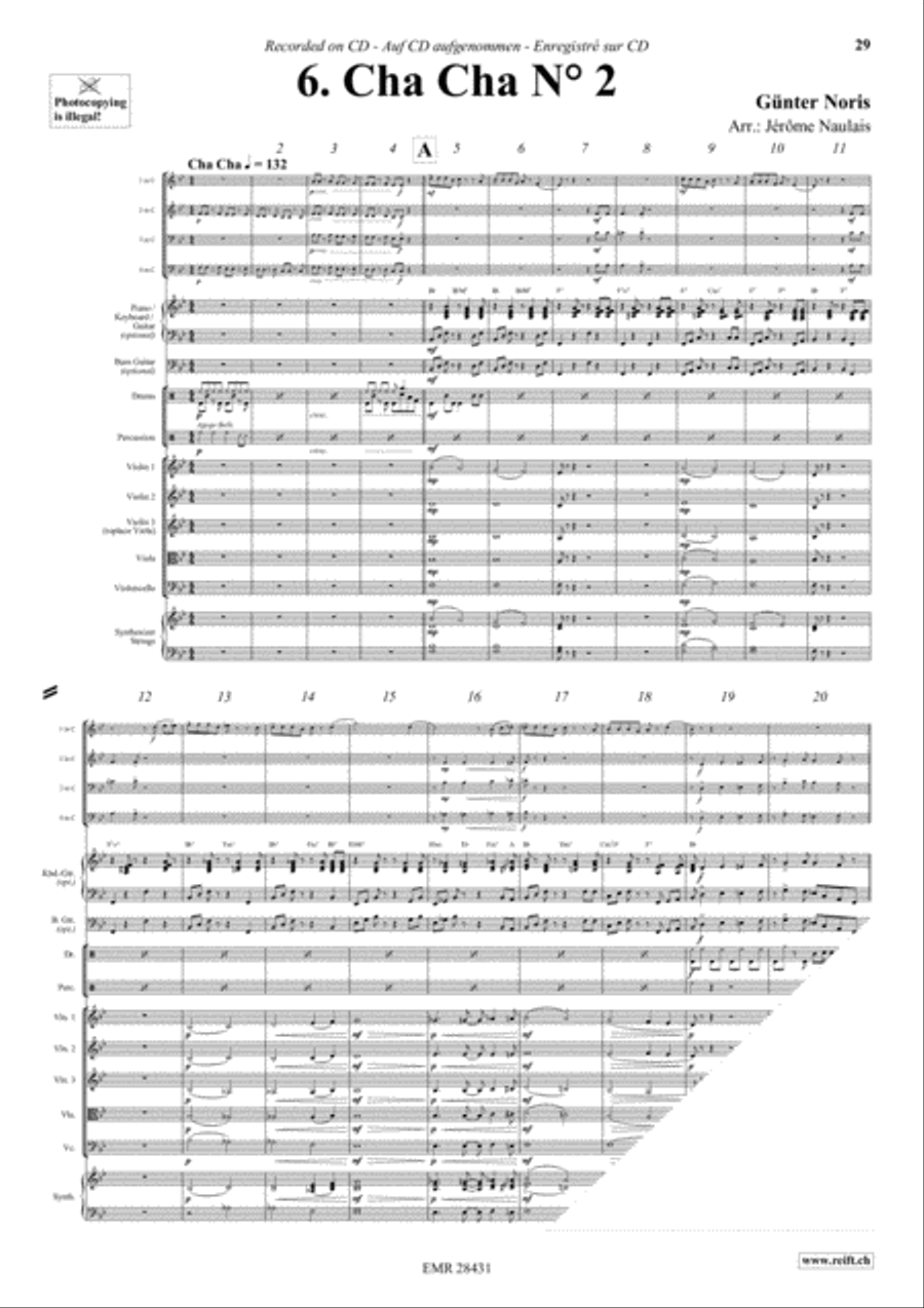 Let's Dance Volume 2 Woodwind Quartet scores gallery preview page 8