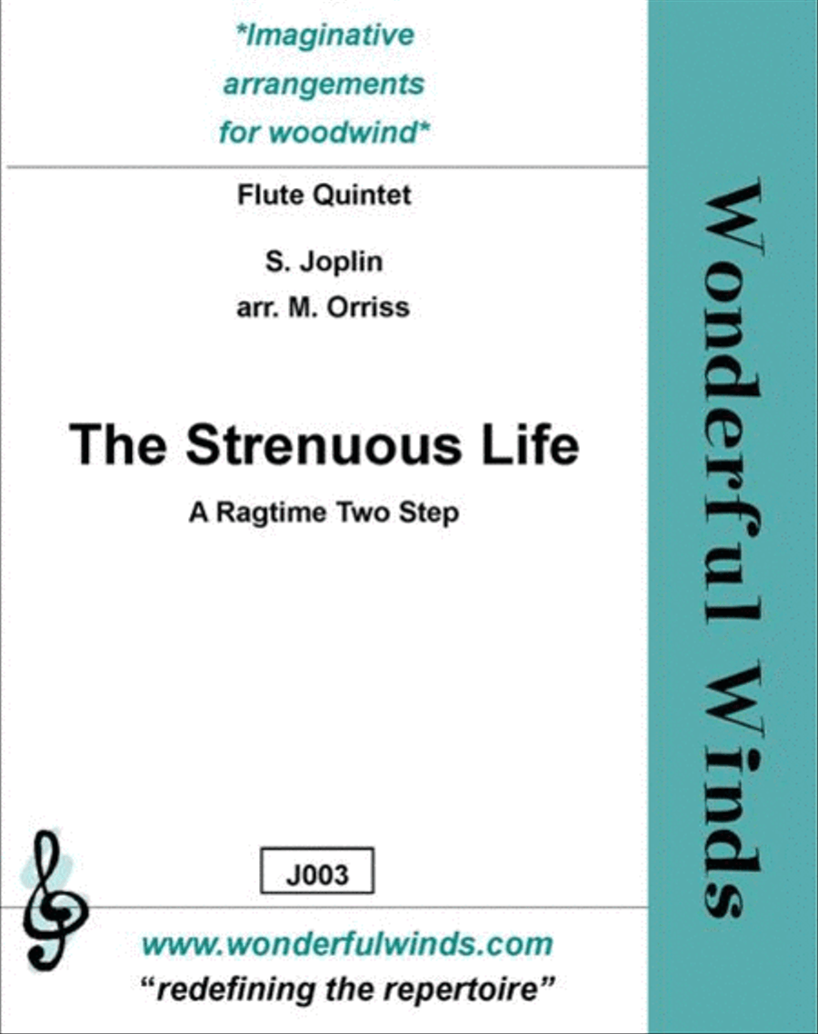 The Strenuous Life Flute scores gallery preview page 1