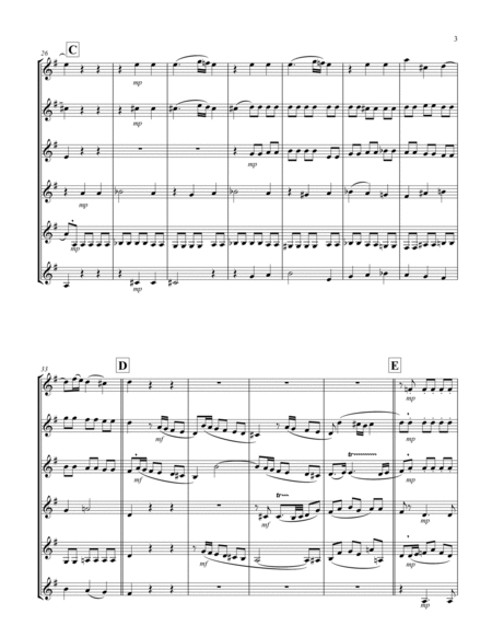Recordare (from "Requiem") (F) (Clarinet Sextet)