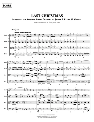 Last Christmas - Full Score