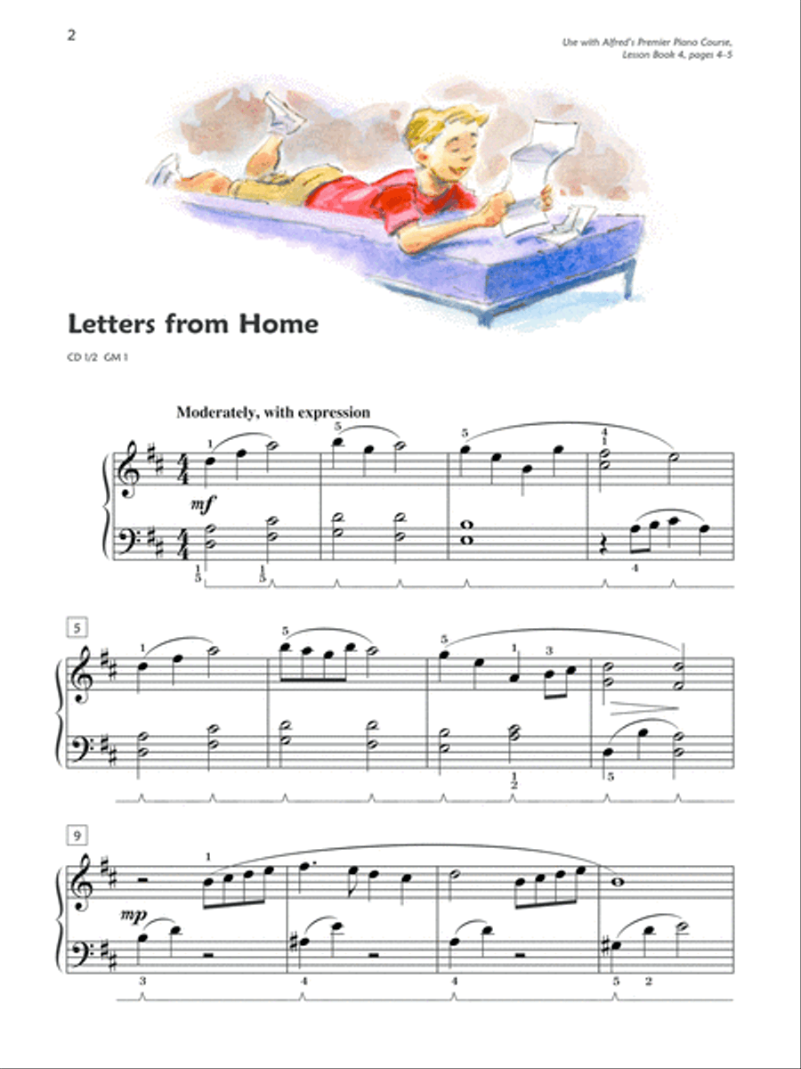 Premier Piano Course Performance Piano Method scores gallery preview page 6