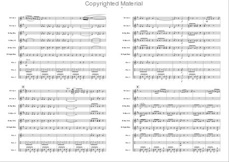 Mixed Bag Brass Band scores gallery preview page 3