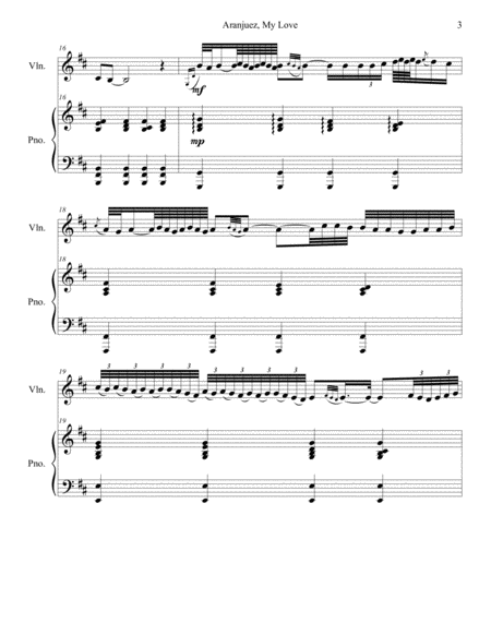 Joaquin Rodrigo - Concerto de Aranjuez 2nd movement (Adagio) arr. for violin and piano