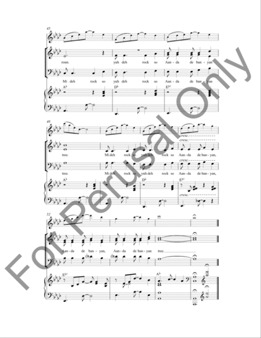 Banyan Tree Banyan Tree 3-Part scores gallery preview page 6