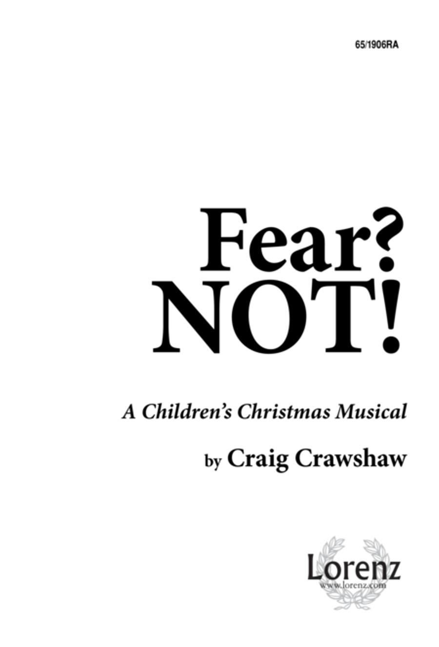 Fear Not Fear Not Unison Choir scores gallery preview page 1