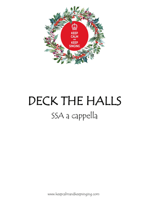Book cover for Deck the Halls SSA