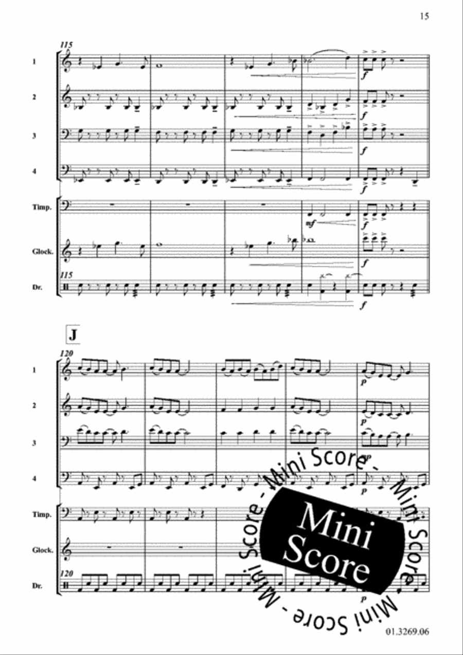 Last Chance Saloon Last Chance Saloon Concert Band scores gallery preview page 21